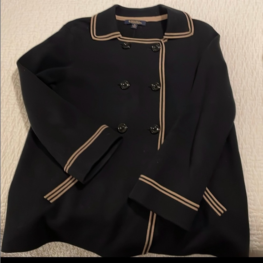 Brooks Brothers Pima cotton sweater jacket size M